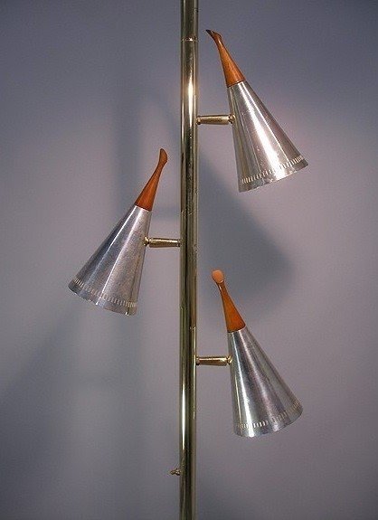 Pole lamps vintage