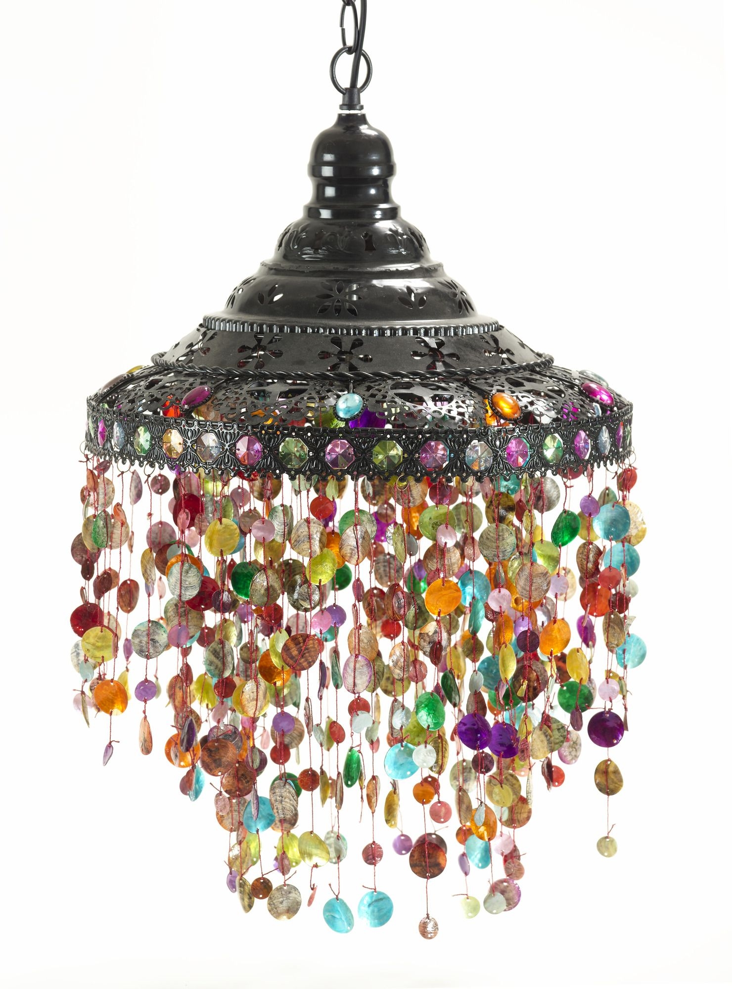 stained glass chandelier lighting