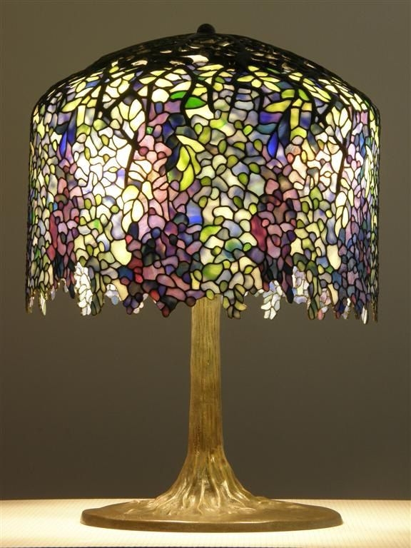 Tiffany wisteria lamp museum quality