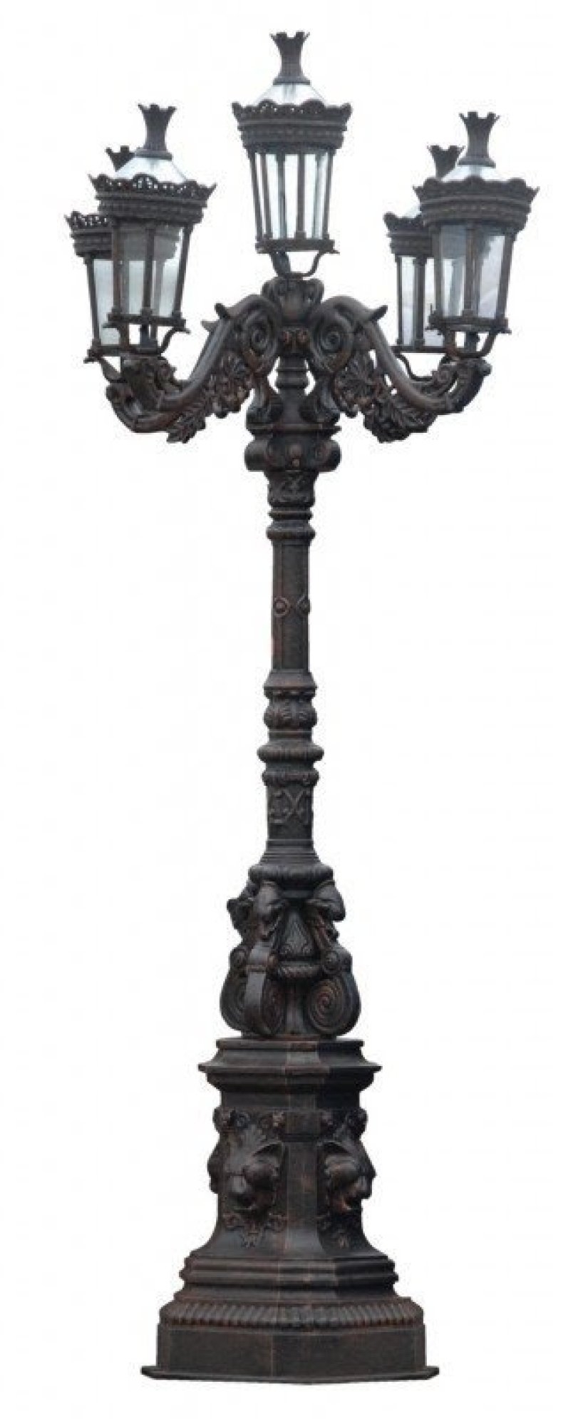 Vintage Cast Iron Lamp Light - Ideas on Foter