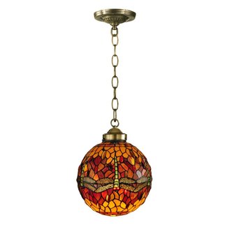 Stained Glass Hanging Pendant Lamp - Foter