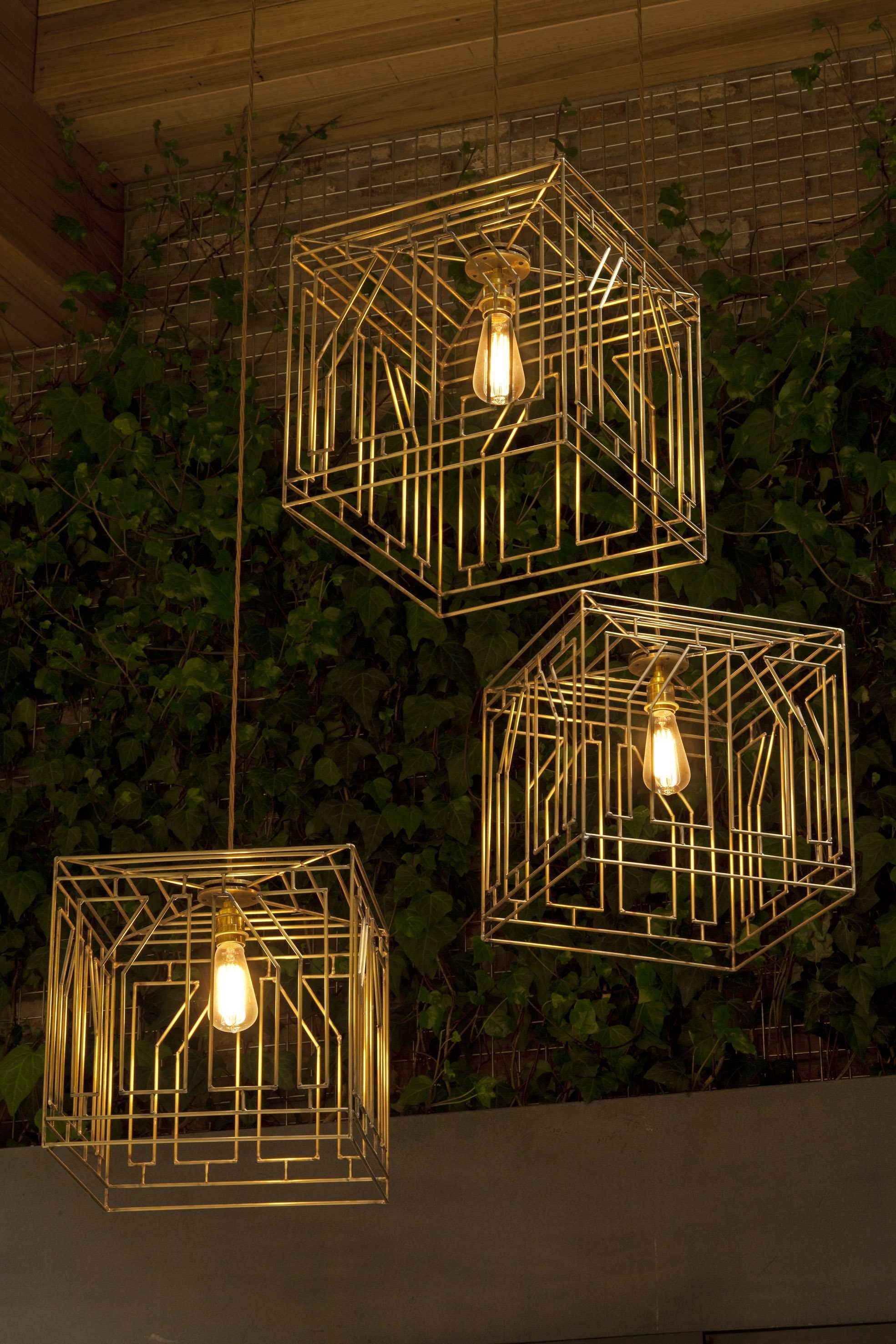 art deco pendant light shade