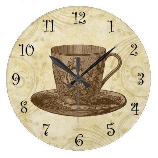 Coffee kitchen wall clocks 12