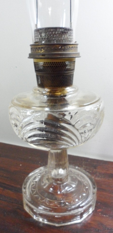 Glass kerosene oil lamp 2