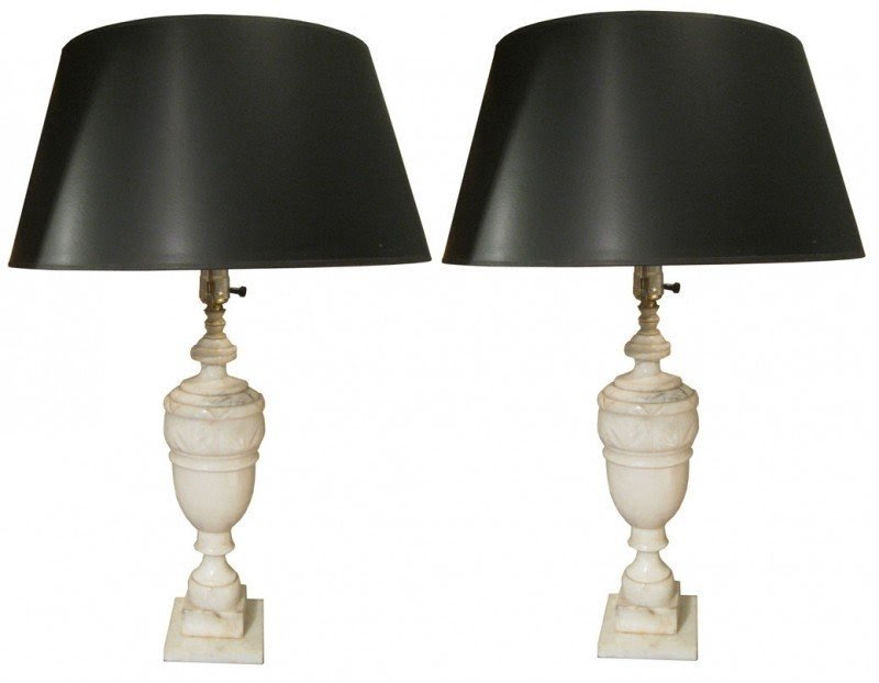 I have one of the lamps pictured in this pair
