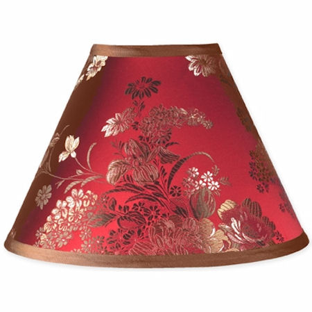 Oriental garden lamp shade