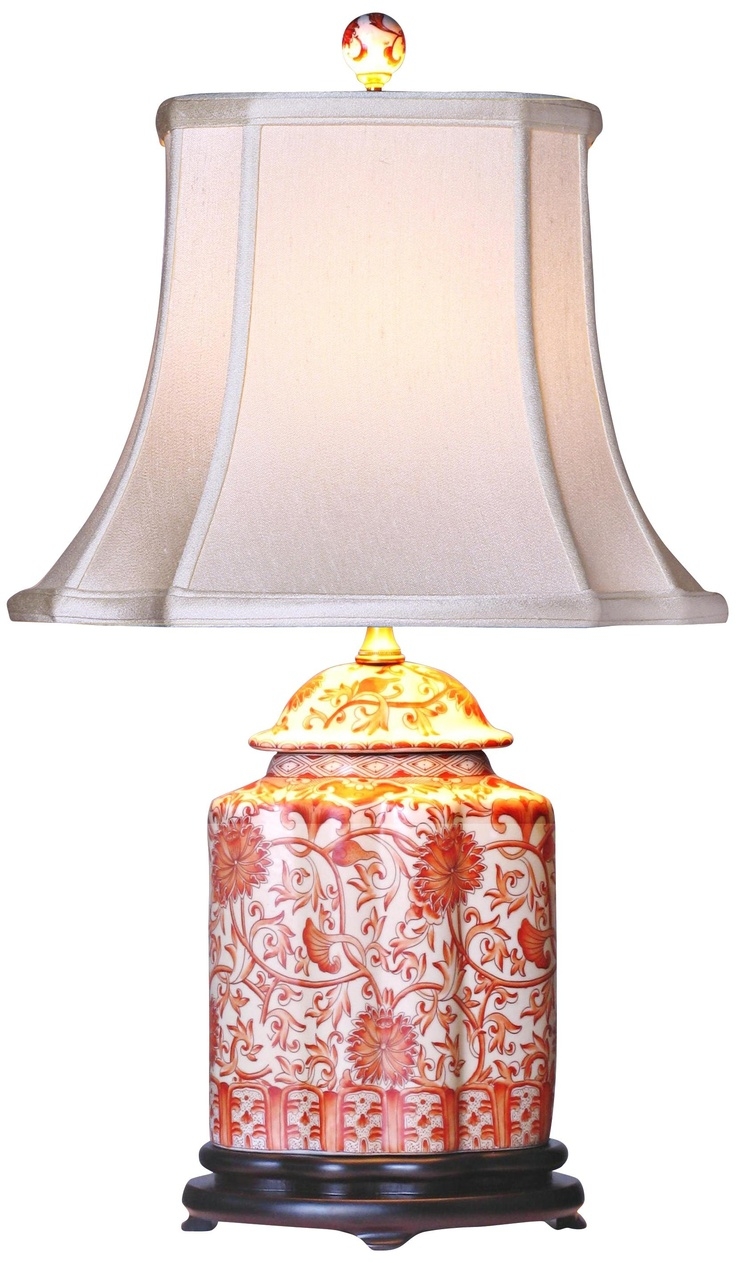 Asian Pagoda Style Table Lamp Telegraph