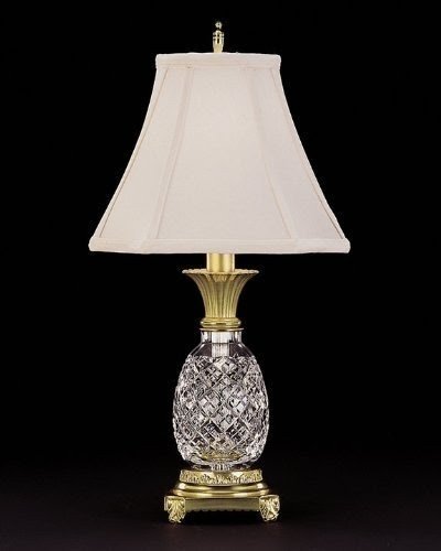 Waterford crystal pineapple lamp