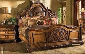 Aico Cortina Sleigh Bed - Foter