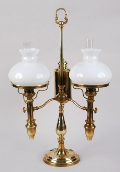 Baldwin brass lamps and shades