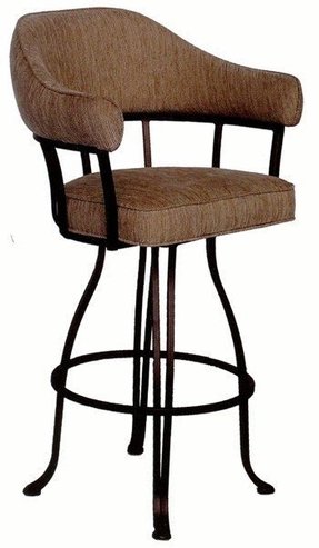 bar chair captains arm stool foter arms