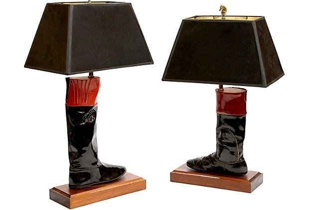 Cowboy boot lamp 9