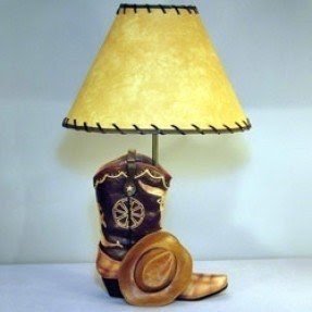 Cowboy lamp