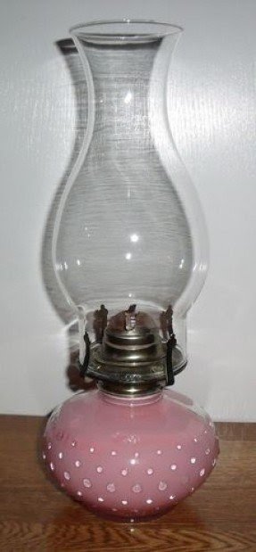 Glass chimney kerosene lamp 16