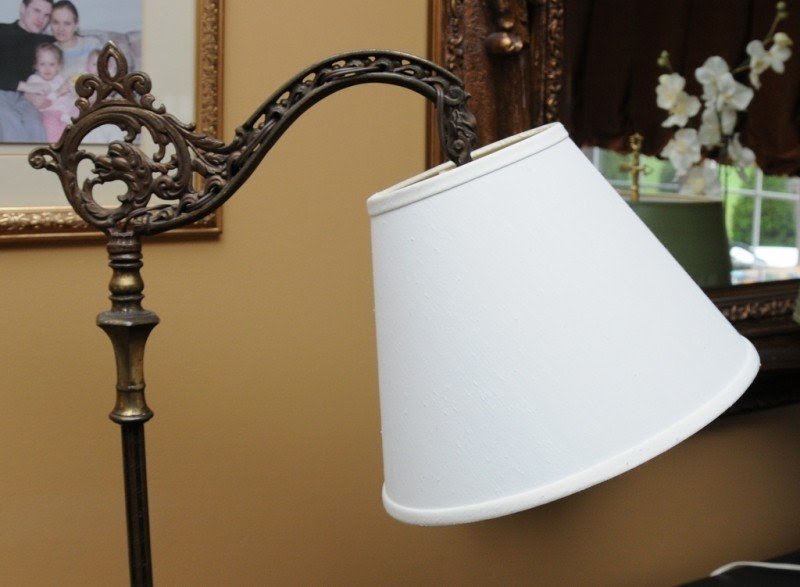 Vintage on sale bridge lamp