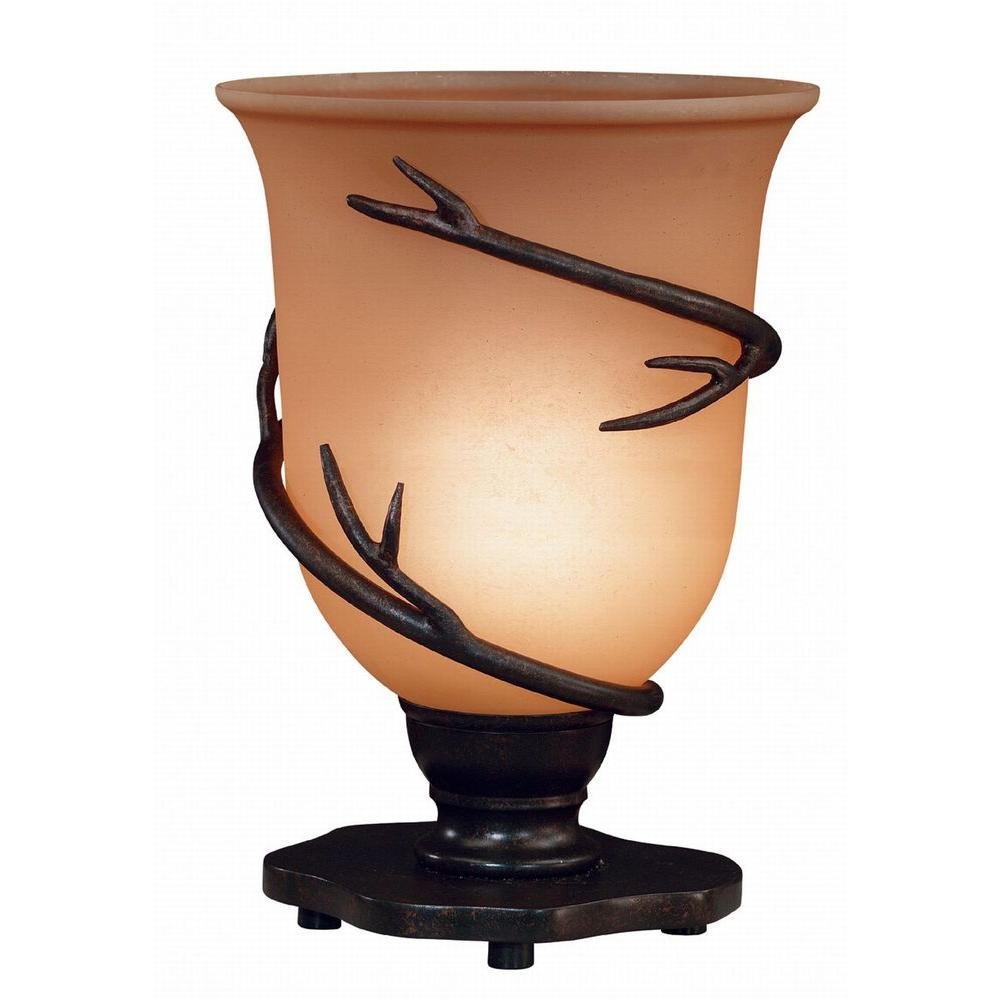 Brz twigs transitional table torchiere lamp transitional table lamps