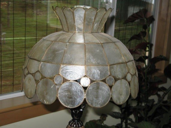 Capiz Shell Lamp Shade