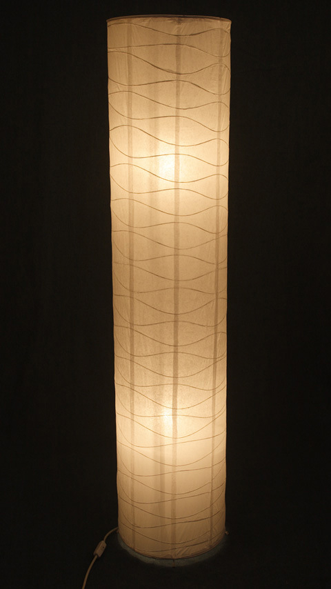 Ikea rice paper floor lamp