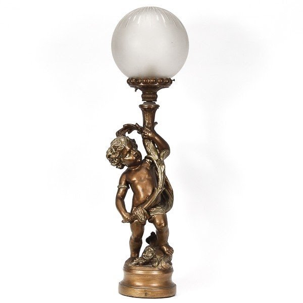 newel post lamp reproduction