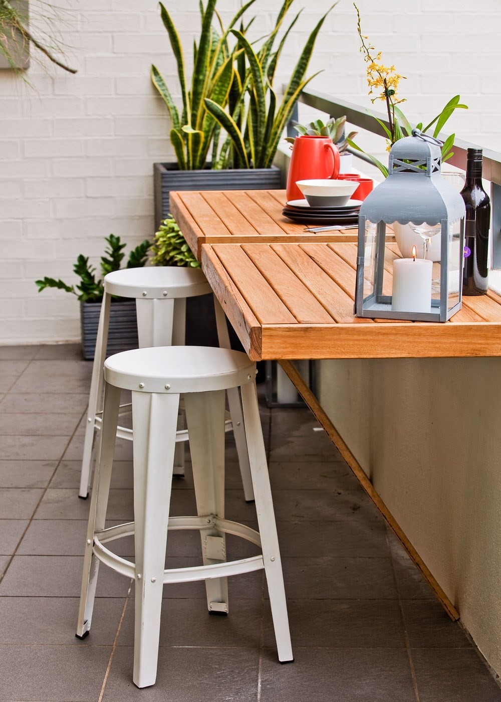 Outdoor folding on sale wall table