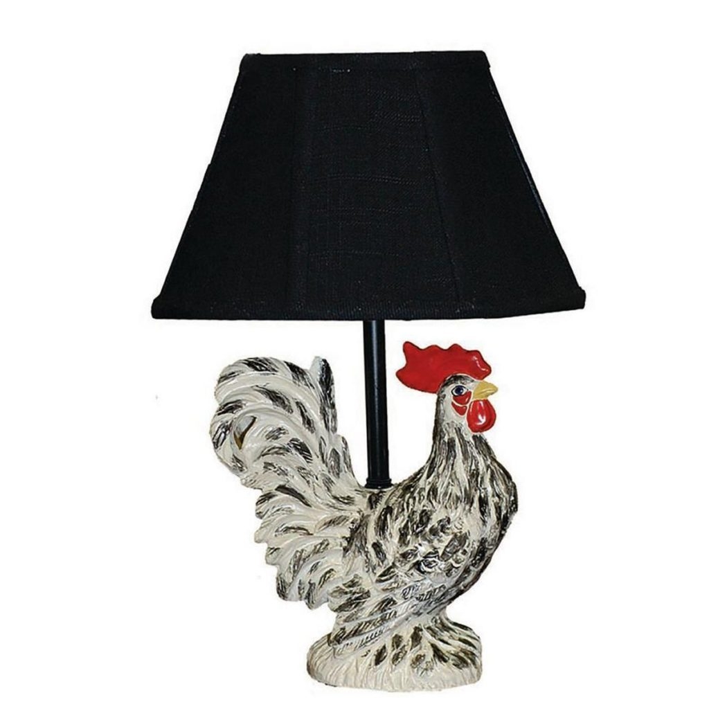 Rooster lamp 4