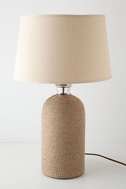 Rope deals lamp base