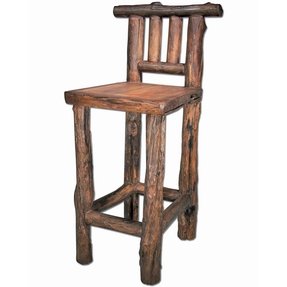 stools rustic barstool foter ironworks bot madisoncreekfurnishings woodcrafts