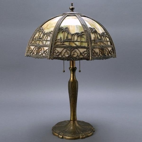 Slag Glass Lamp Shade - Ideas On Foter