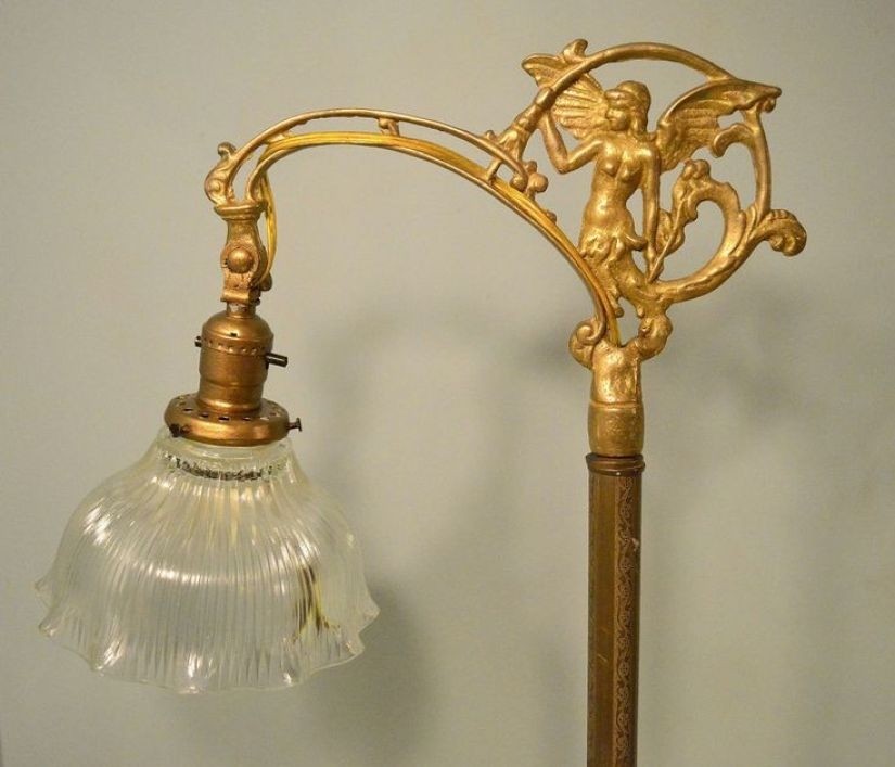 antique bridge lamps for sale