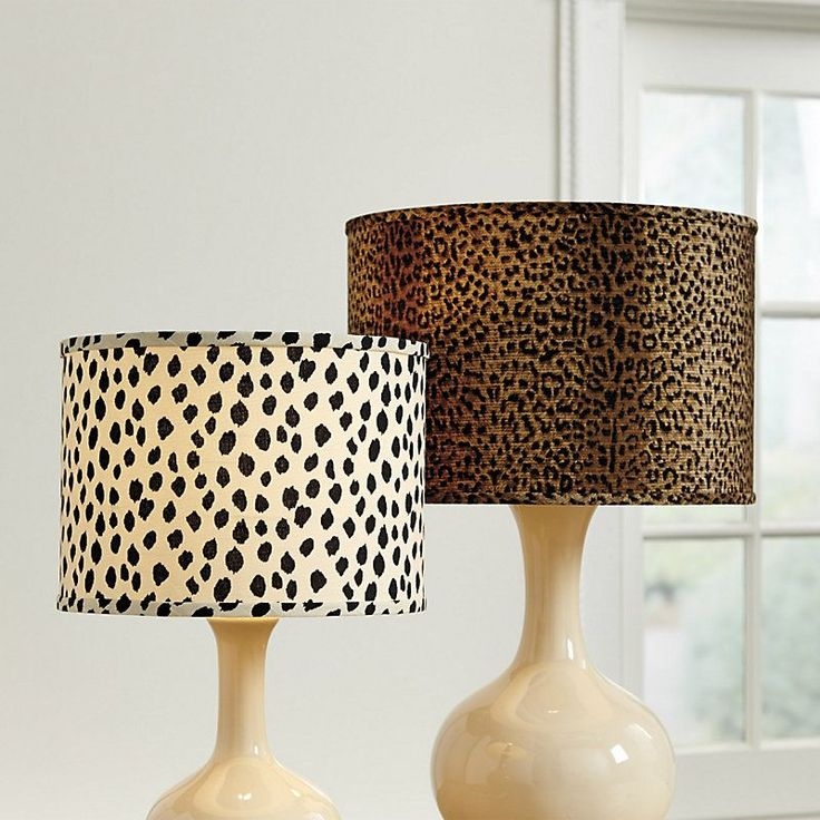 Cheetah lamp shade
