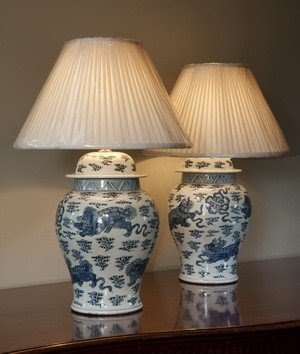 ceramic vase lamp