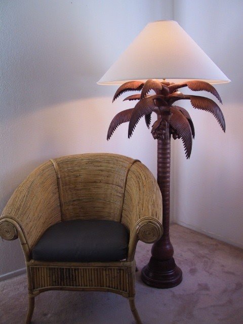 Coco plam table lamp 225 00 this lamp is 6