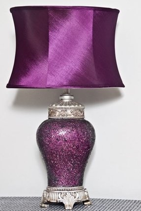purple lamp shades uk