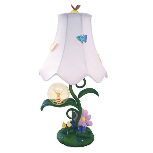 Disney tinkerbell fairy flower globe lamp
