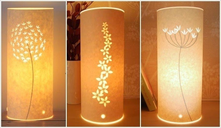 tabletop paper lanterns