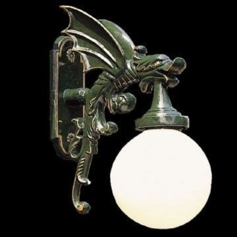 Gargoyle lamp 11