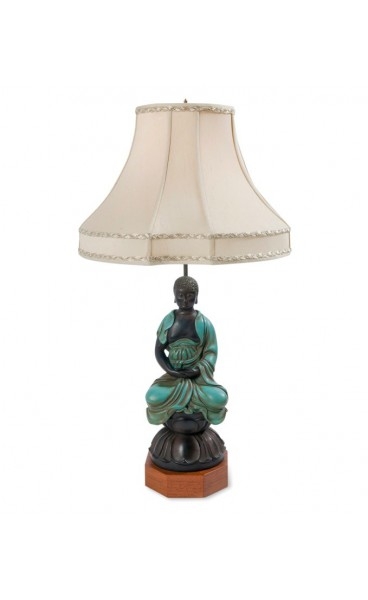 Home lighting seated buddha table lamp 1