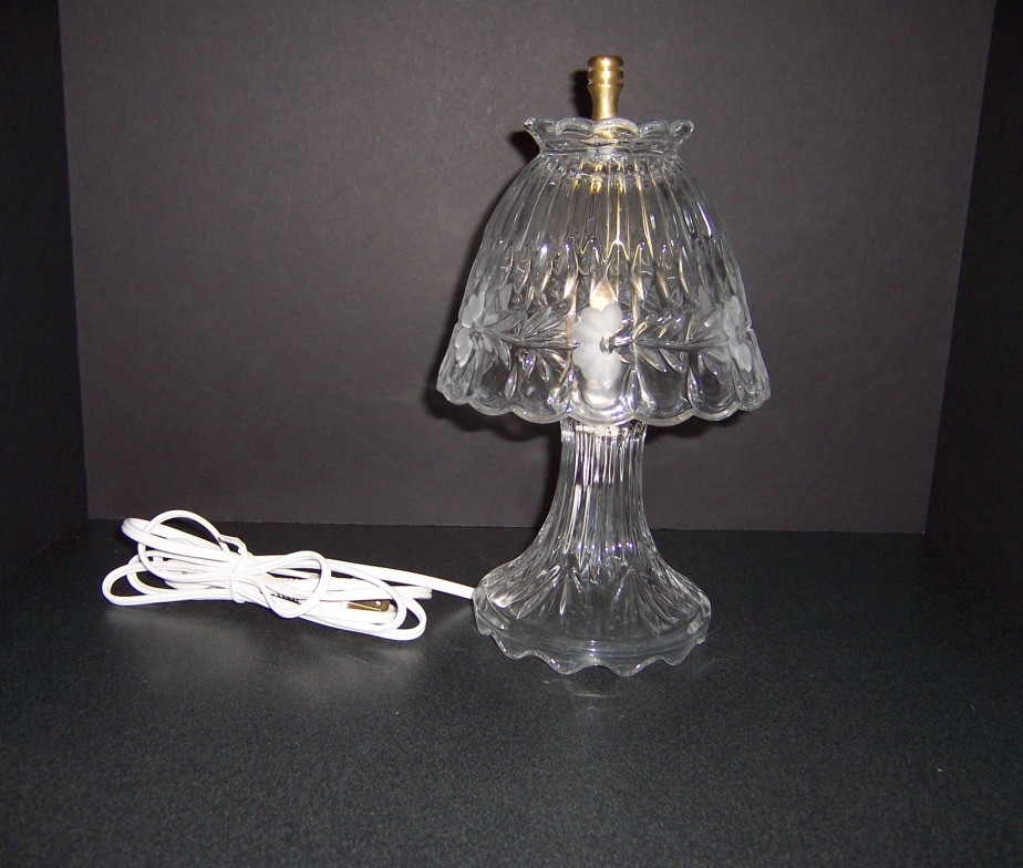 lead crystal table lamps