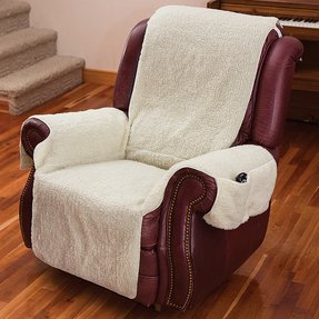 Recliner Chair Cover One Piece W Armrests And Pockets One Size Fits Most ?s=pi