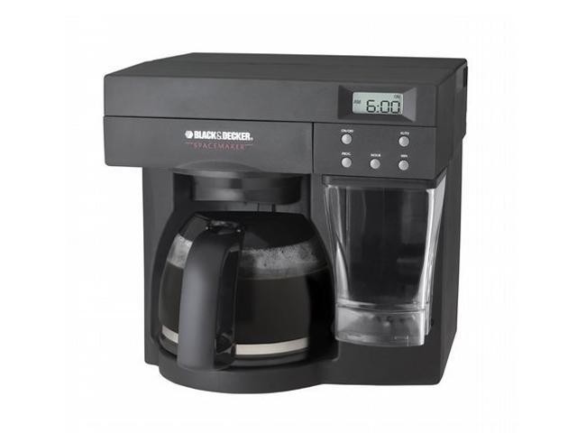 BLACK+DECKER Spacemaker Coffee Maker, Glass Carafe, SCM1000BD 