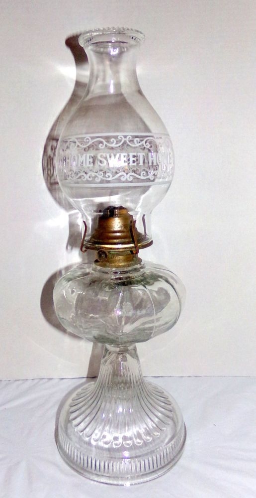 Glass Chimney Oil Lamp - Foter