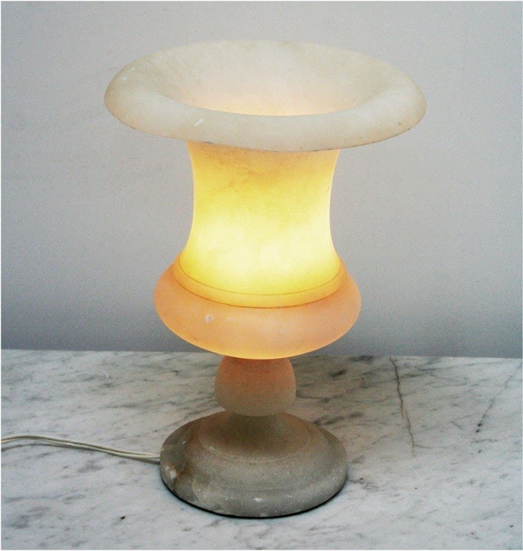 Alabaster urn lamp 2