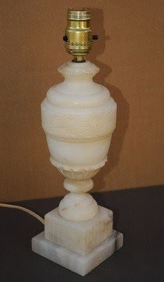 Alabaster urn lamp 5