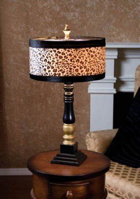 Animal print lamp product detail by season ohio wholesale