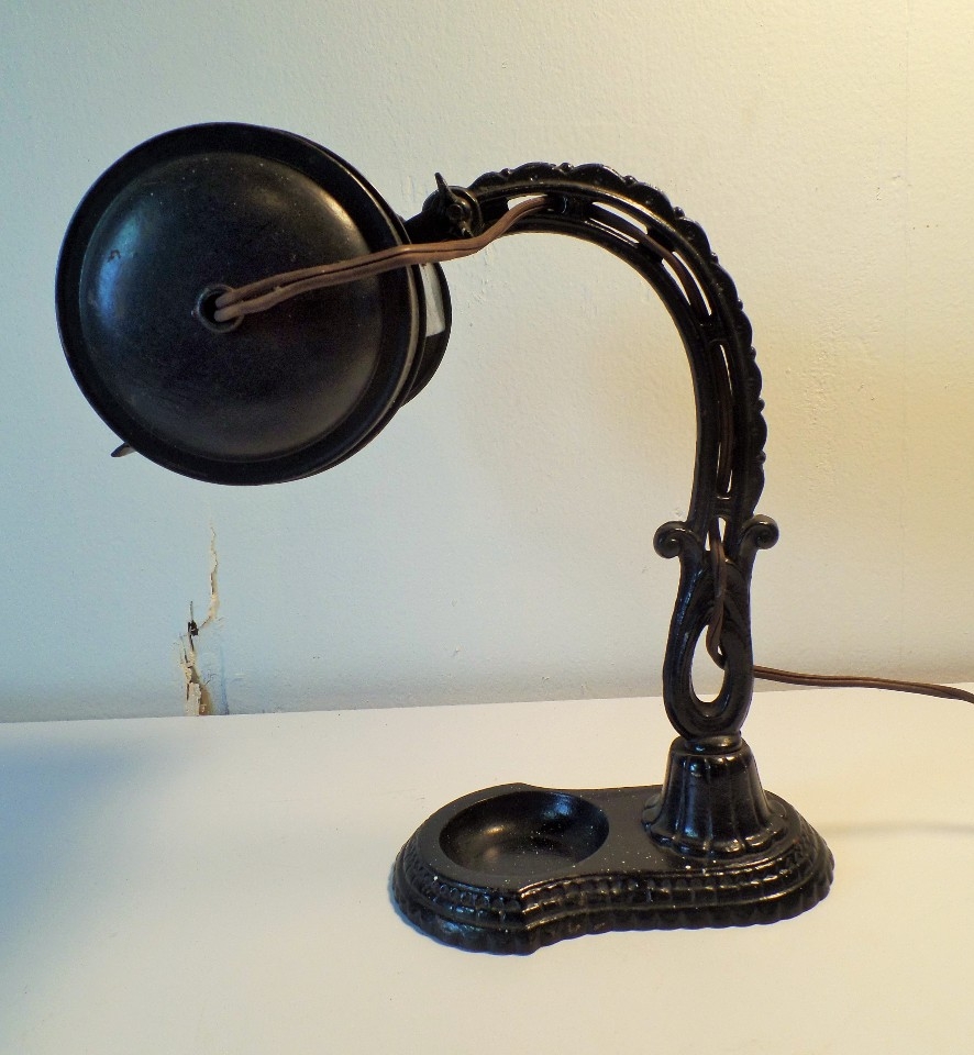 Antique brass desk lamps