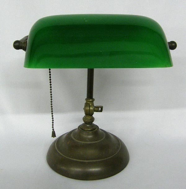 green lawyer lamp