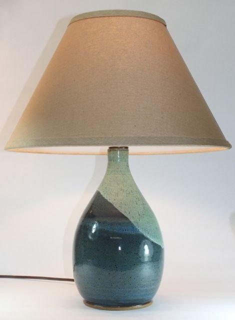 handmade pottery lamps for sale