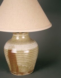 pottery lamp base