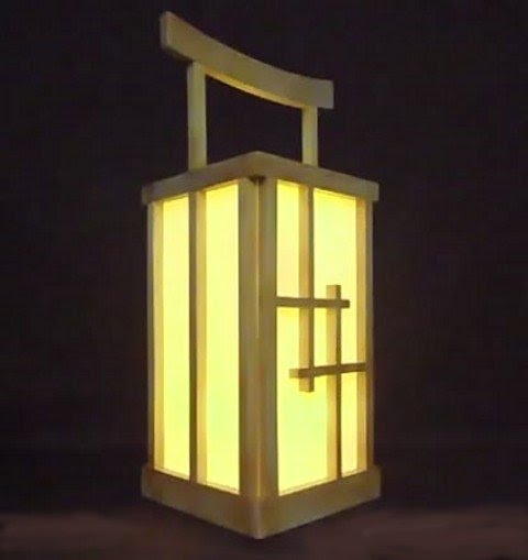 Japanese lantern table lamp 1