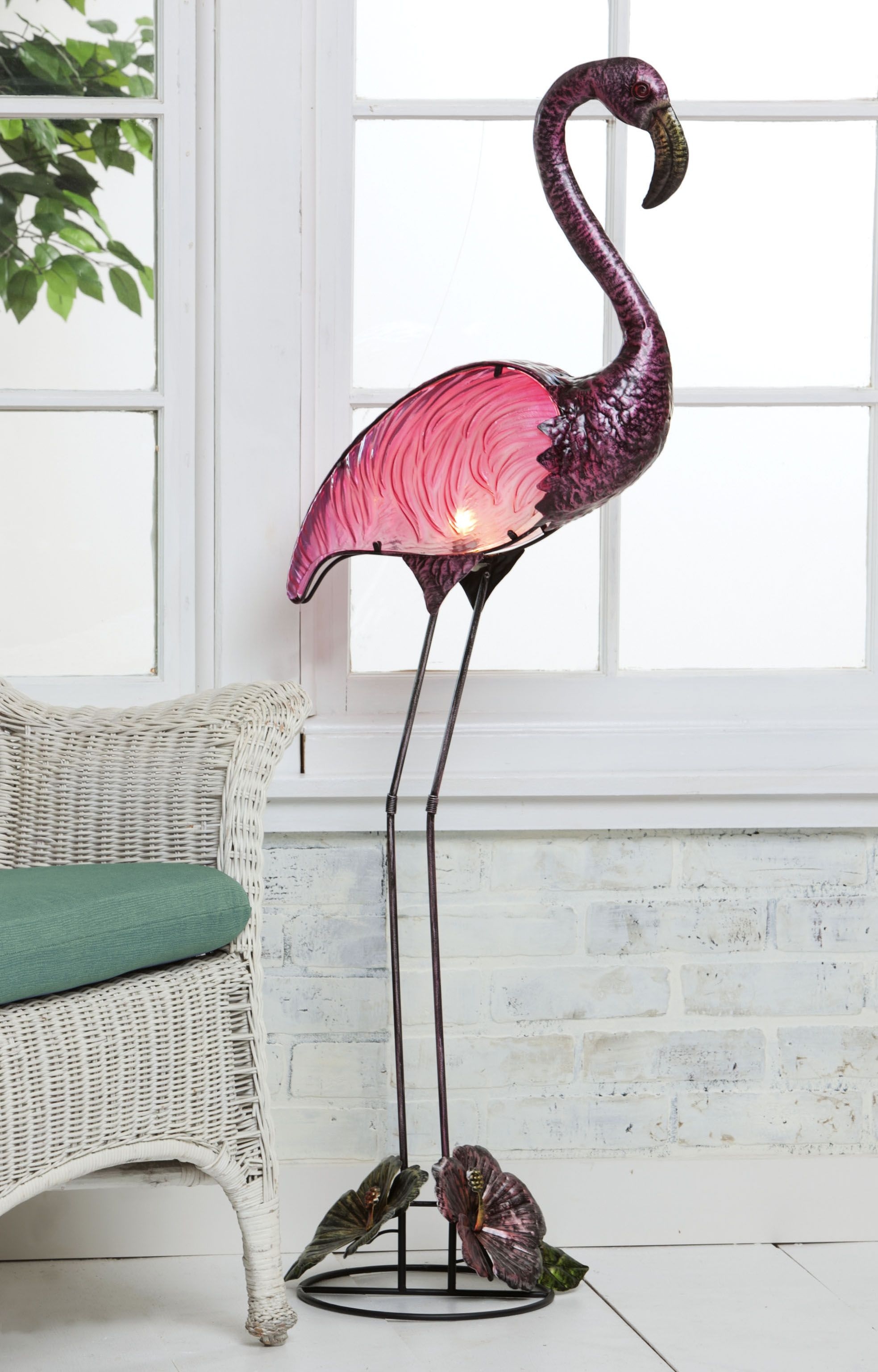 Pink flamingo table lamp 3